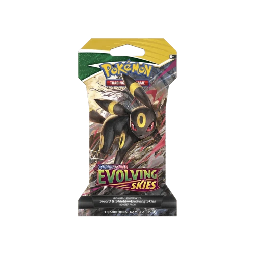 Pokémon Sword & Shield: Evolving Skies Sleeved Booster Pack (Umbreon Artwork)