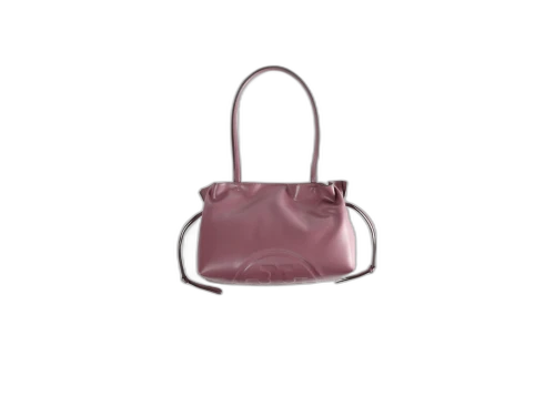 Tory Burch Ella Recycled Drawstring Small Tote Mauve