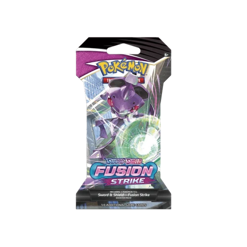 Pokémon Sword & Shield: Fusion Strike Sleeved Booster Pack (Genesect Artwork)