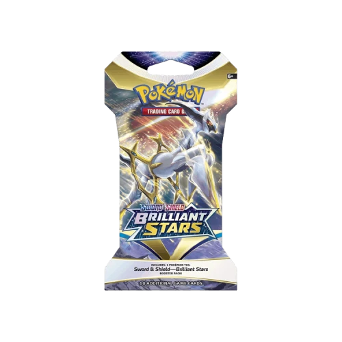 Pokémon Sword & Shield: Brilliant Stars Sleeved Booster Pack (Arceus Artwork)