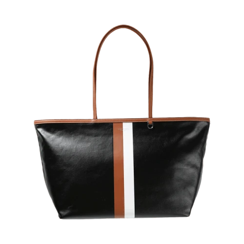 Tory Burch Racer Tote Bags Black
