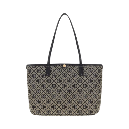 Tory Burch T Monogram Small Zip Tote 'Navy'