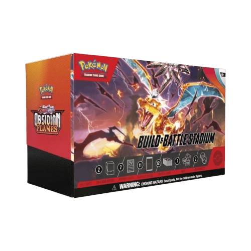 Pokémon Scarlet & Violet: Obsidian Flames Build & Battle Stadium