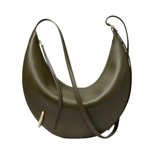 Tory Burch Pierced Crossbody Bag 'Dark Olive'