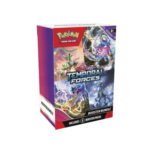 Pokémon Scarlet & Violet: Temporal Forces Booster Bundle (6 Packs)
