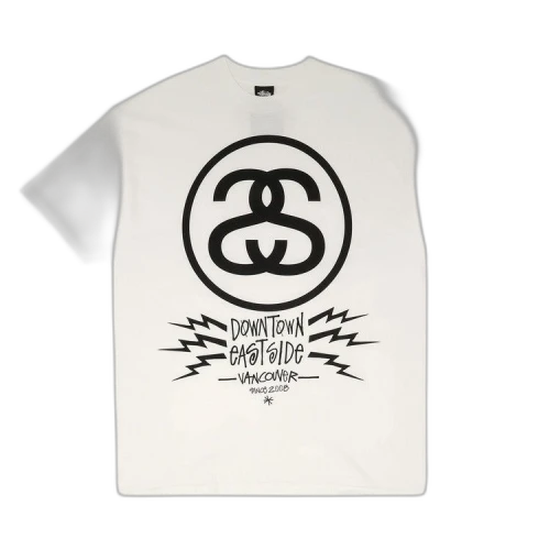Stussy Gear Downtown Tee 'White'