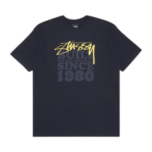 Stussy Gear Built Since 80 Tee 'Navy'