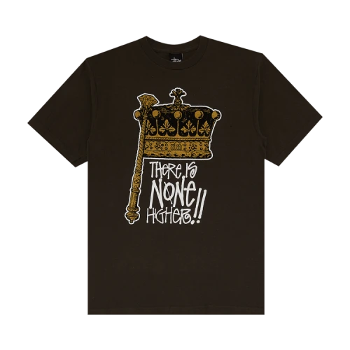 Stussy None Higher Tee 'Charcoal Heather'