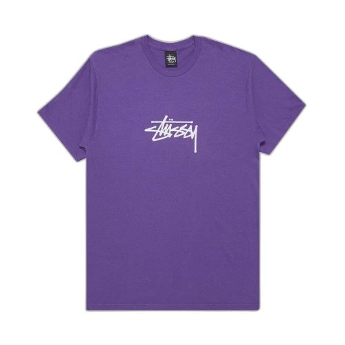 Stussy Basic Stock Tee 'Purple'
