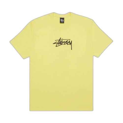 Stussy Basic Stock Tee 'Yellow'