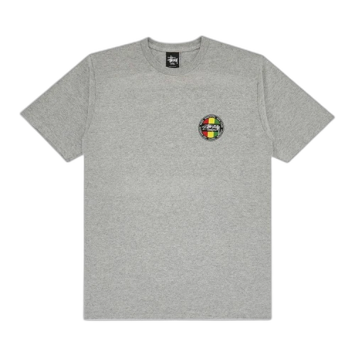 Stussy Kingston Dot Tee 'Grey Heather'