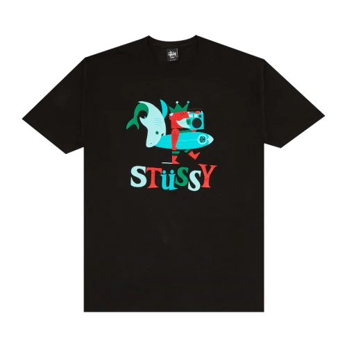 Stussy King Surfer Tee 'Black'