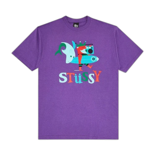 Stussy King Surfer Tee 'Purple'