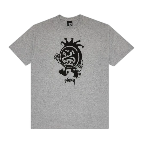 Stussy Link Man Tee 'Grey Heather'