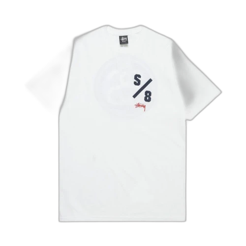 Stussy S/8 Tee 'White'