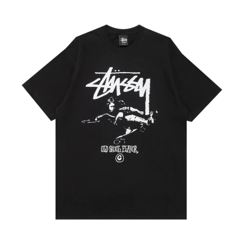 Stussy Stock Skater Tee 'Black'