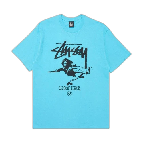 Stussy Stock Skater Tee 'Blue'