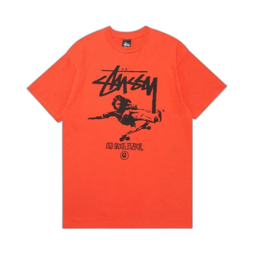 Stussy Stock Skater Tee 'Red'