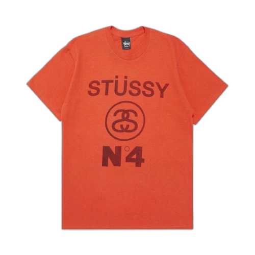 Stussy N°4 Tee 'Red'
