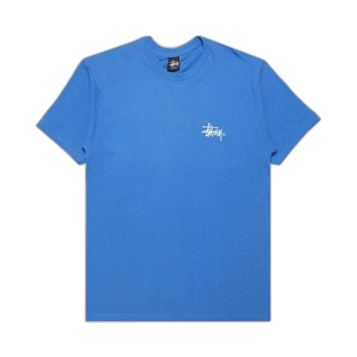 Stussy Basic Logo Tee 'Blue'