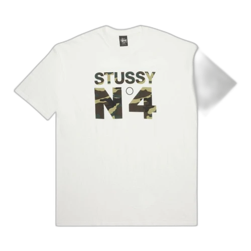 Stussy Camo No.4 Tee 'White'