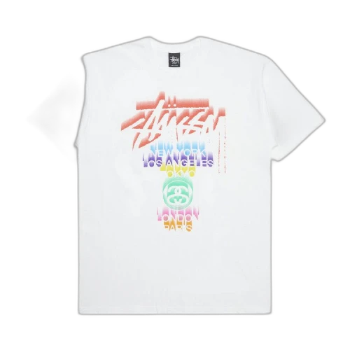 Stussy Motion World Tour Tee 'White'