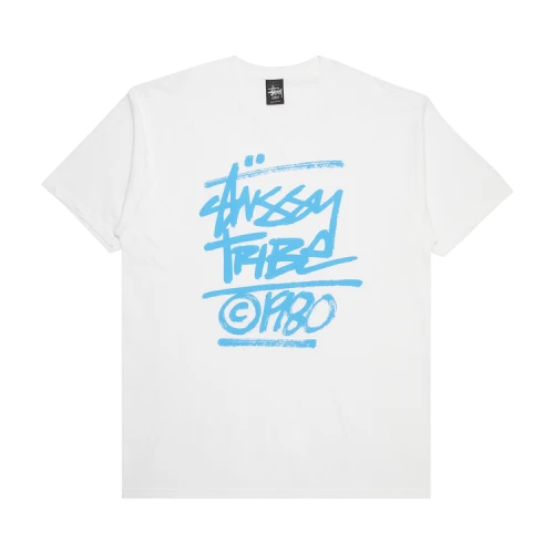 Stussy Tribe Brush Tee 'White'