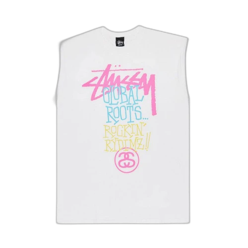 Stussy Rockin' Rydimz!! Tee 'White'