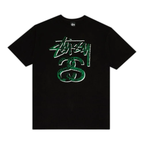 Stussy Stock Collage Tee 'Black'