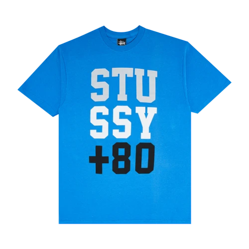 Stussy +80 Tee 'Blue'
