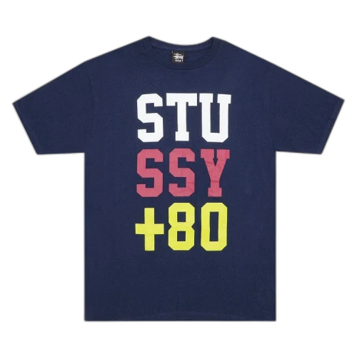 Stussy +80 Tee 'Navy'