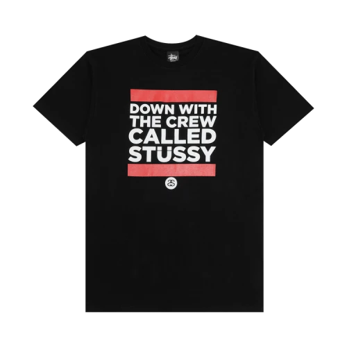 Stussy Down With The Crew Tee 'Black'