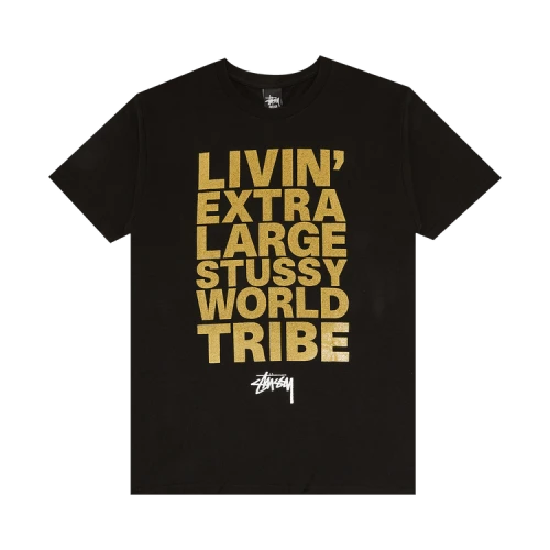 Stussy Livin' XL Block Tee 'Black'