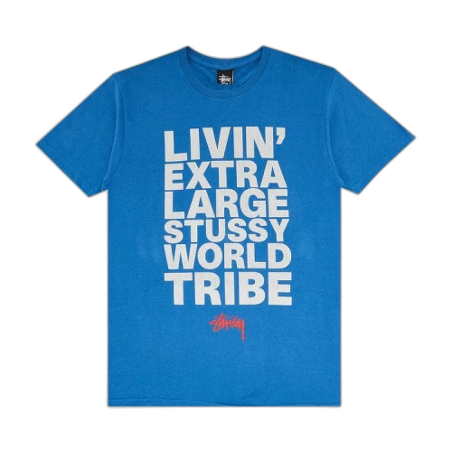 Stussy Livin' XL Block Tee 'Blue'