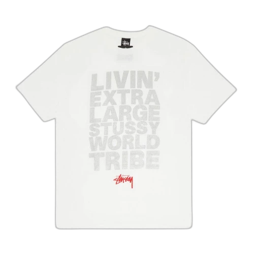 Stussy Livin' XL Block Tee 'White'