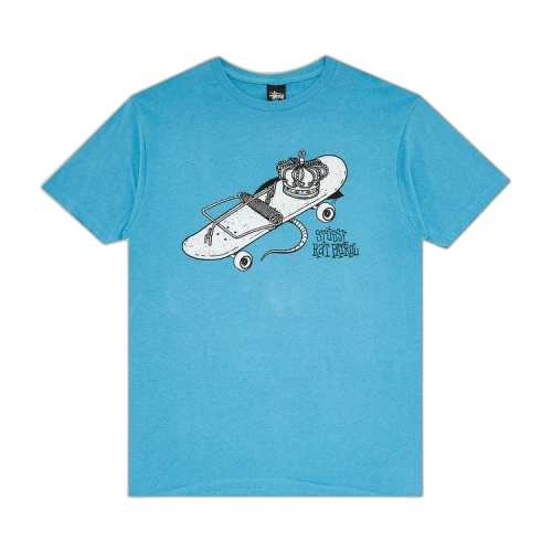 Stussy Skate Trap Tee 'Steel Blue'