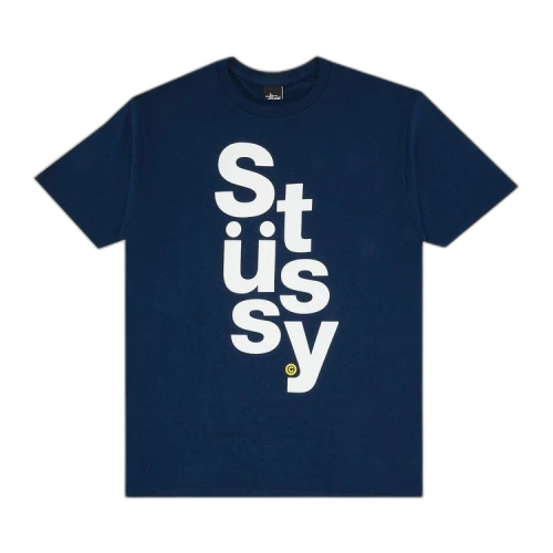 Stussy Stack Tee 'Navy'