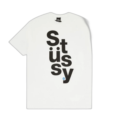 Stussy Stack Tee 'White'