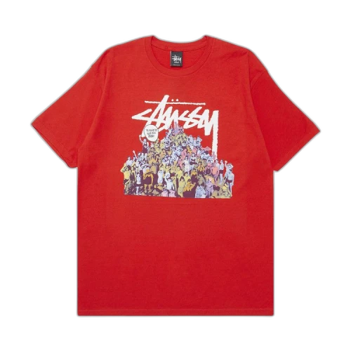 Stussy Beach Mob Tee 'Red'