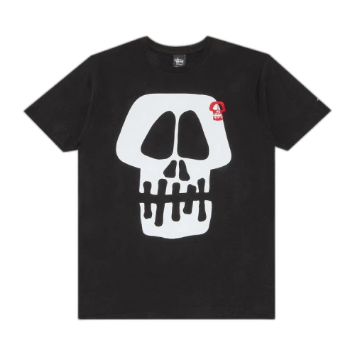 Stussy Jumbo Skull Tee 'Black'