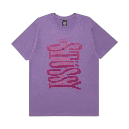Stussy Sideways Tee 'Purple'