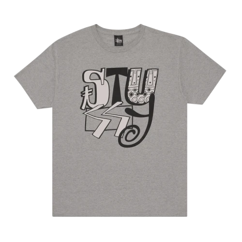 Stussy Mix Tee 'Grey'