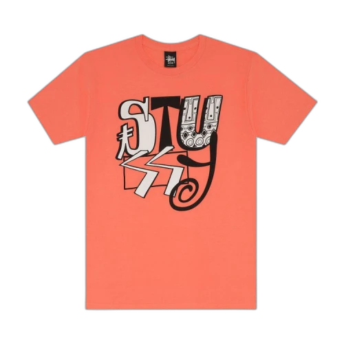 Stussy Mix Tee 'Pale Red'