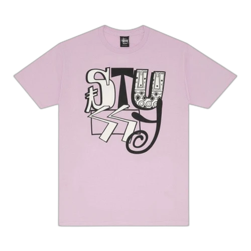 Stussy Mix Tee 'Pink'
