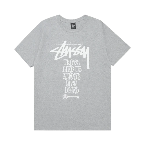 Stussy Tribes Like Us Tee 'Grey Heather'