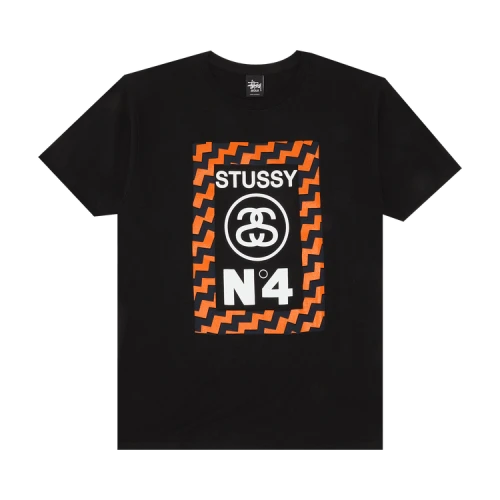 Stussy Zig Zag Frame Tee 'Black'