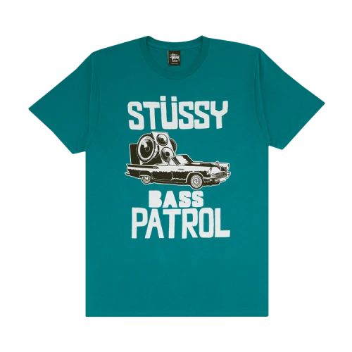 Stussy Bass Patrol Tee 'Teal'