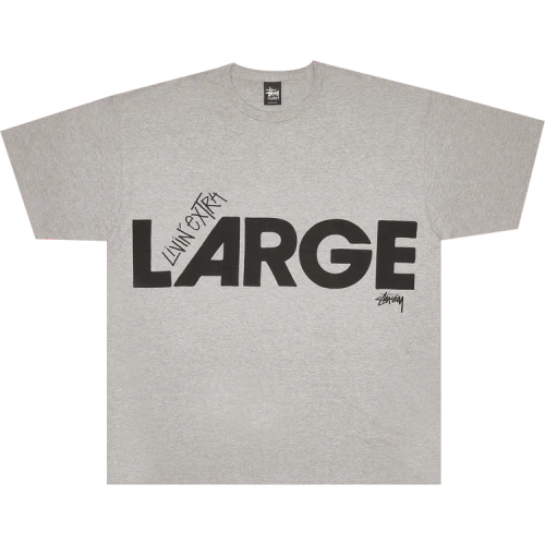 Stussy Big Large Tee 'Grey Heather'