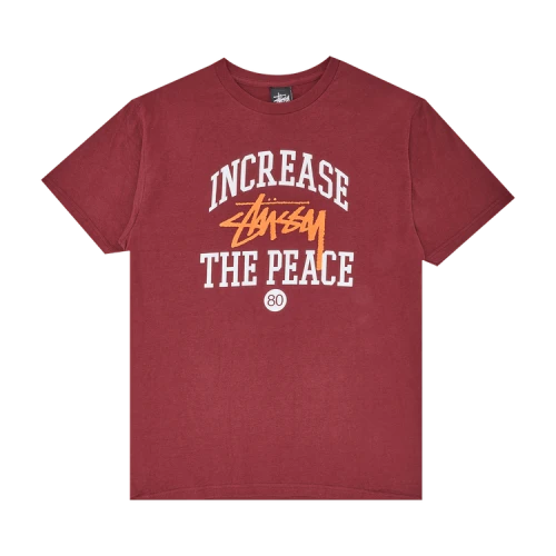 Stussy ITP Athletic Tee 'Dark Red'