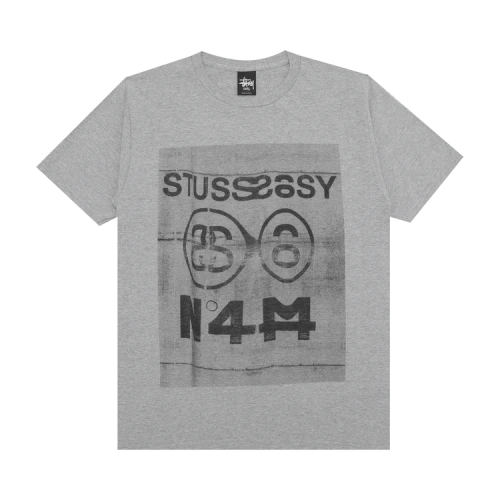 Stussy No.4 Blur Tee 'Grey'